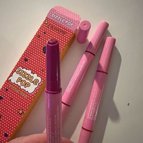 Colourpop Sizzle Pop Lippie Duo Set (3) - Picture 2 of 12